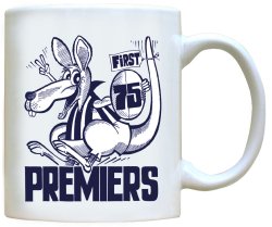 1975  North Melbourne Premiership Mug